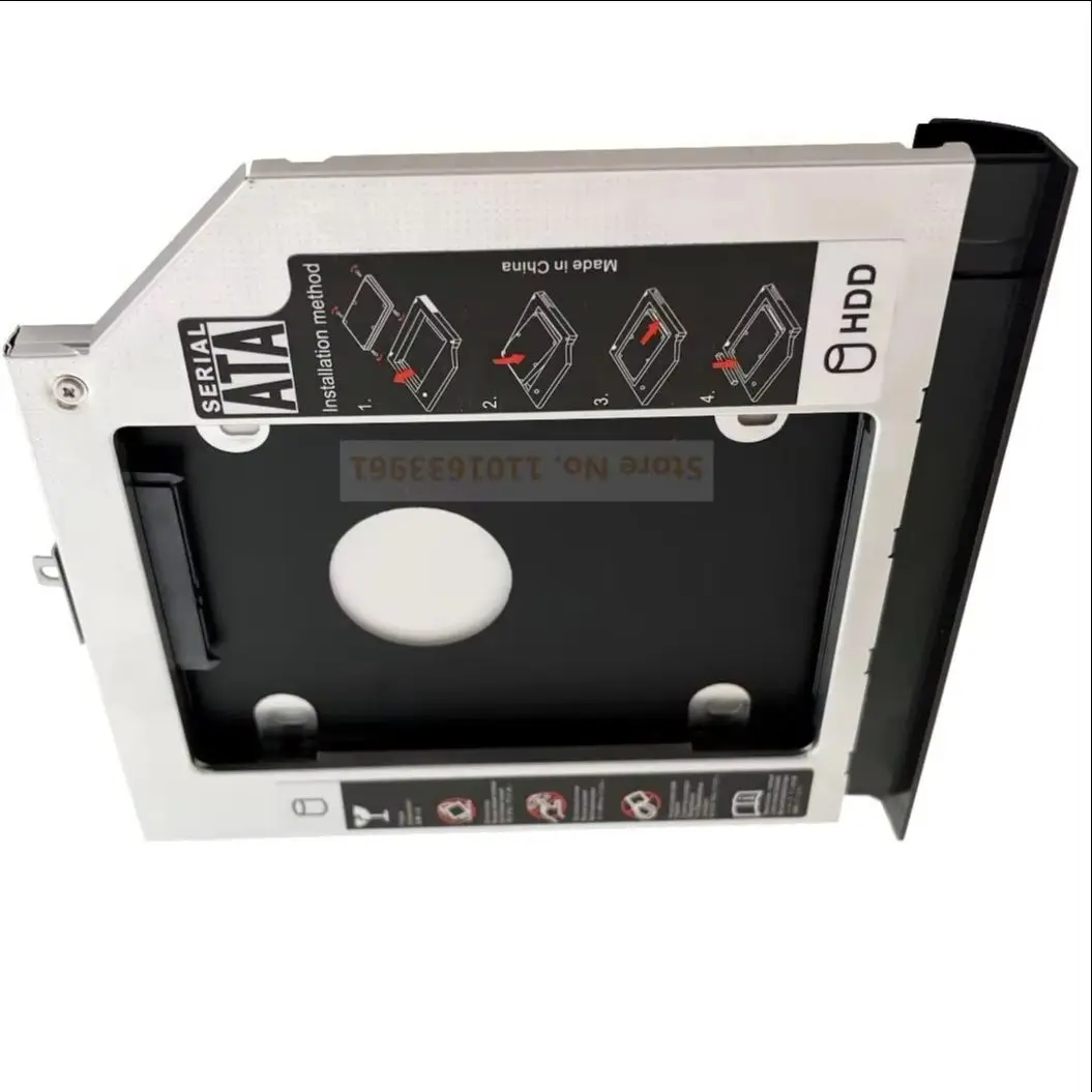 

with Bezel Faceplate Hook 2nd Hard Drive HDD SSD Optical Bay Caddy Frame Bracket Adapter for Lenovo E550 E550C E555 E560 E565