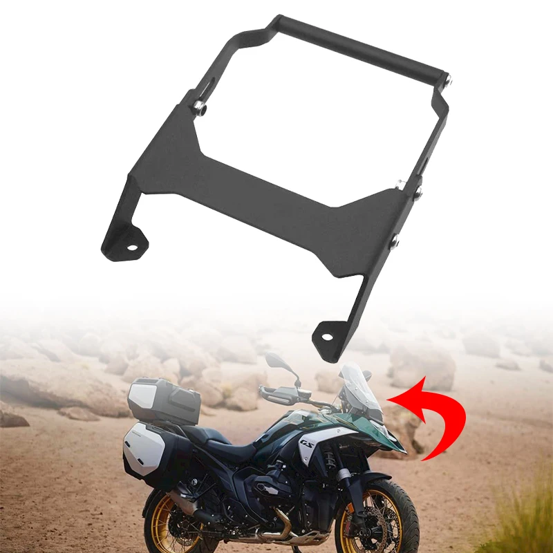 

Для BMW R1300GS GS1300 ADV 2023 2024, аксессуары для мотоциклов R1300 GS Adventurer, высококачественный алюминиевый мобильный навигационный стент