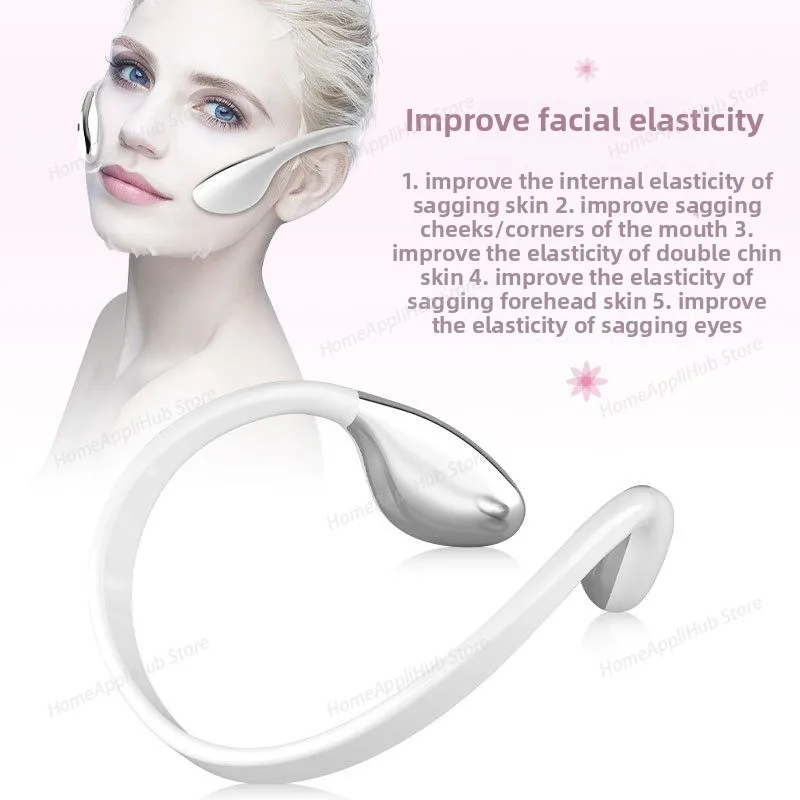 

V-образный лифтинг для лица, подтяжка кожи, массажное косметическое оборудование, микротоковый массажер для лица, косметическое устройство для контурирования лица