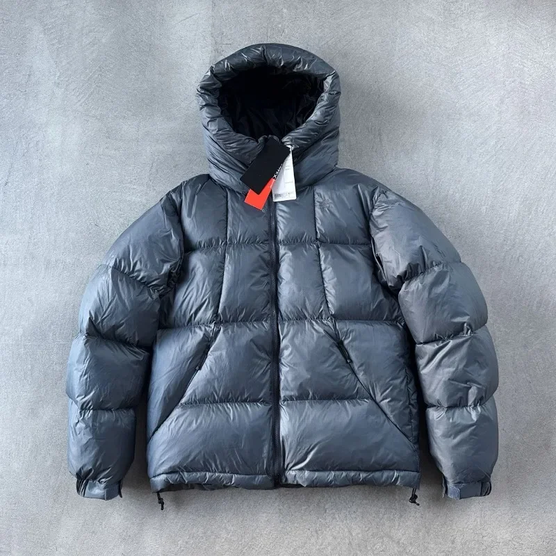 

Men Women High Quality Winter Thick Keep Warm Windproof Puffer Jackets New Zipper Hooded Down Jacket Parker Coat