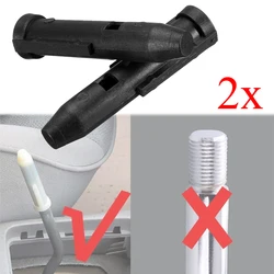 2X For Citroen C1 C2 C3 C4 C5 SAXO Peugeot 207 307 308 405 Partner Expert Shift Gear Knob Stick Rod Inner Sleeve Adapter 107 205