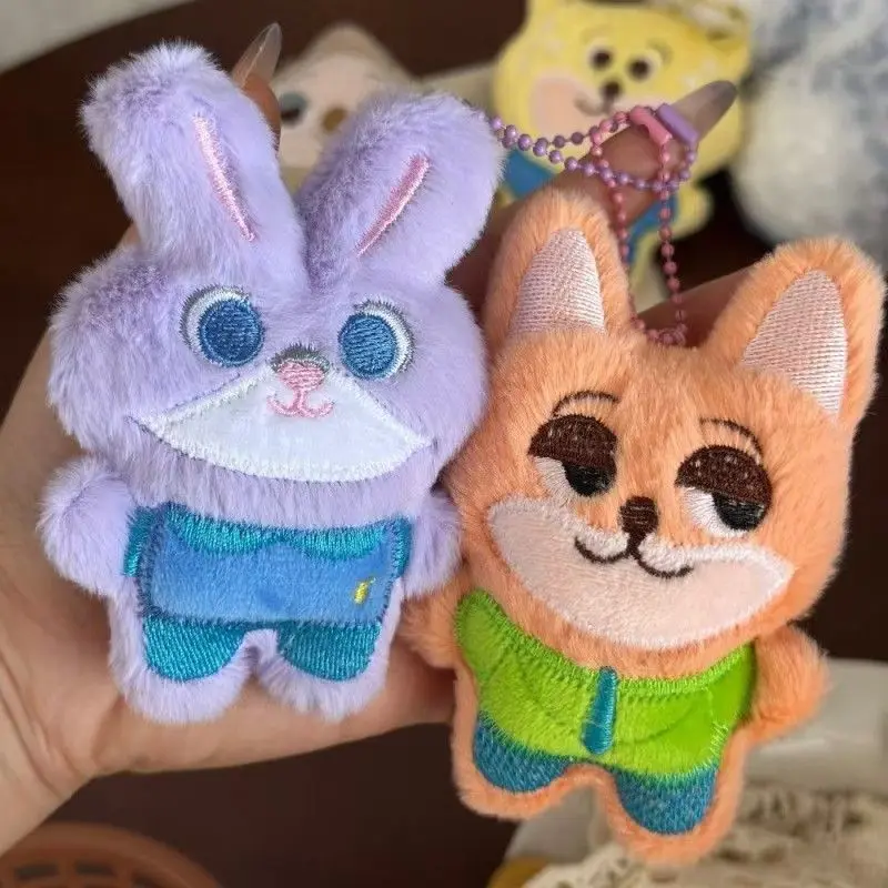 ديزني Zootopia البضائع ليتل فوكس نيك أنيمي الكرتون ألعاب من نسيج مخملي قلادة الإبداعية شخصية المفاتيح دمية هدية بالجملة #1