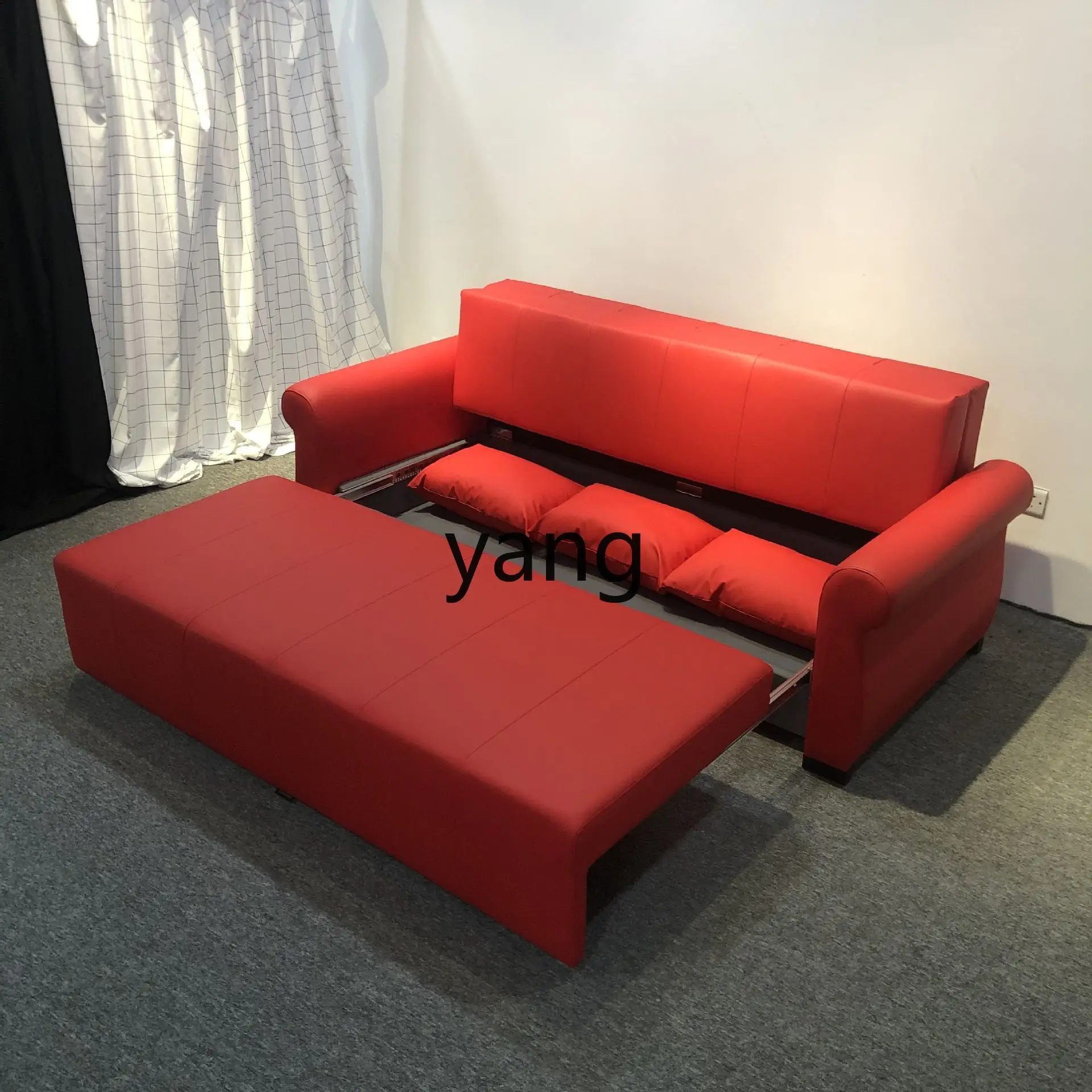 LH small apartment living room study integrated multi-functional sofa bed, storage folding dual-purpose