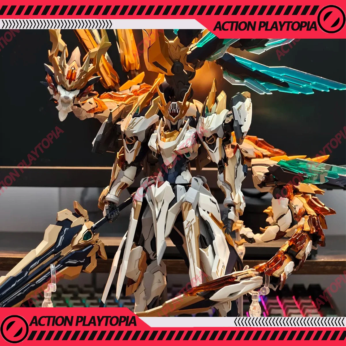 Gs-Toys Emp-01 Mc-01 Emperor Huang Ying Loong Assembly Model Kit Action Figures Mecha Alloy Skeleton Figure Toys Collect Gifts