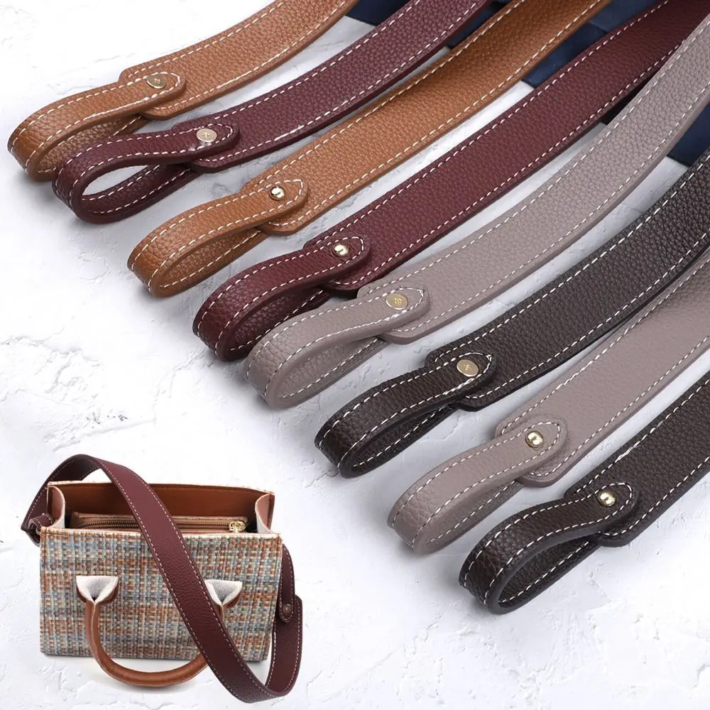 Fashion Leather For H Bags Strap Bucket Bag Belt Replacement Shoulder Bag Handle Adjustable Handbag Belt DIY Bag Accessories
