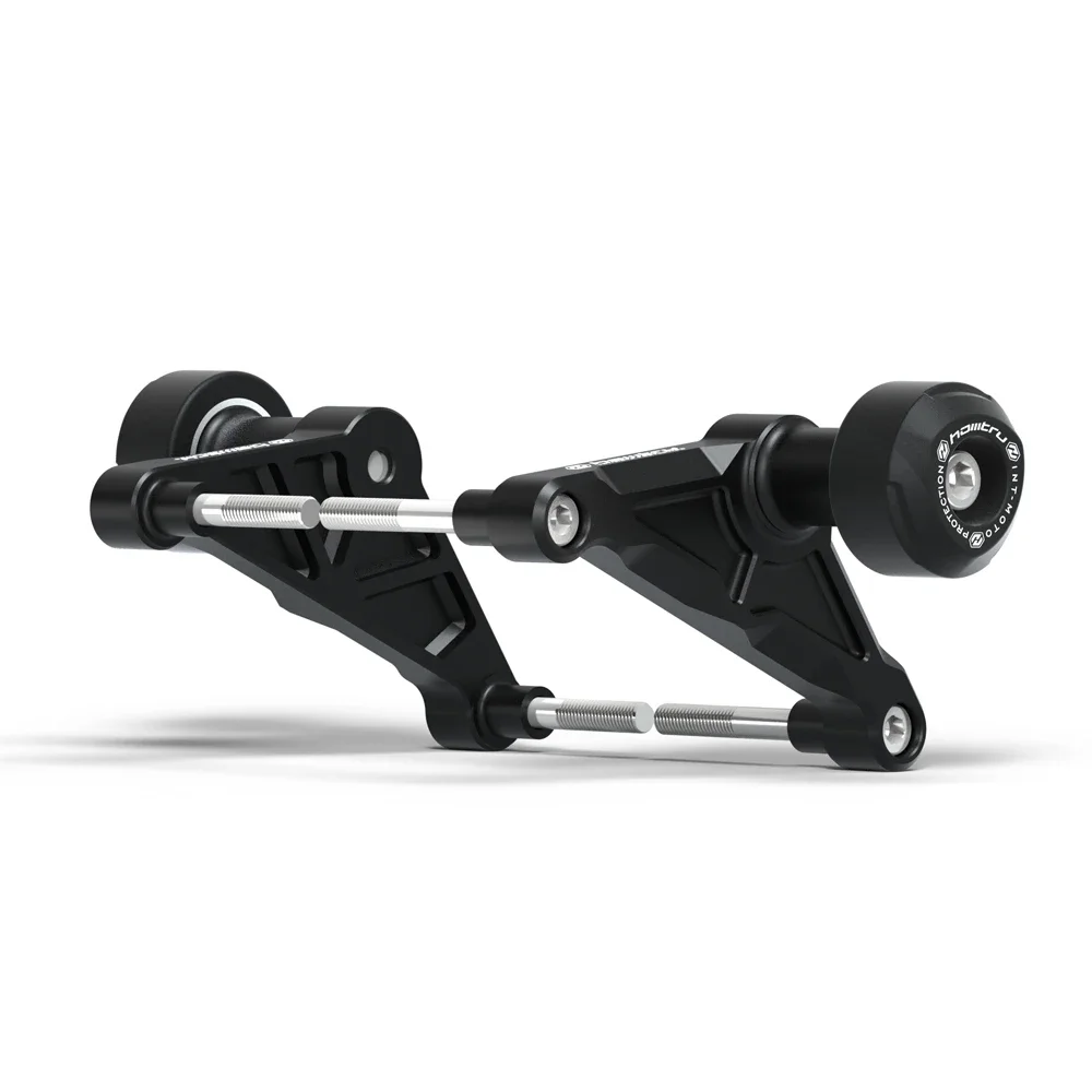 Per Aprilia RSV4 Fabbrica APRC RR RF 2009-2014 Telaio Moto Crash Bobine Protezione Telaio Nero Guard Crash Barriere