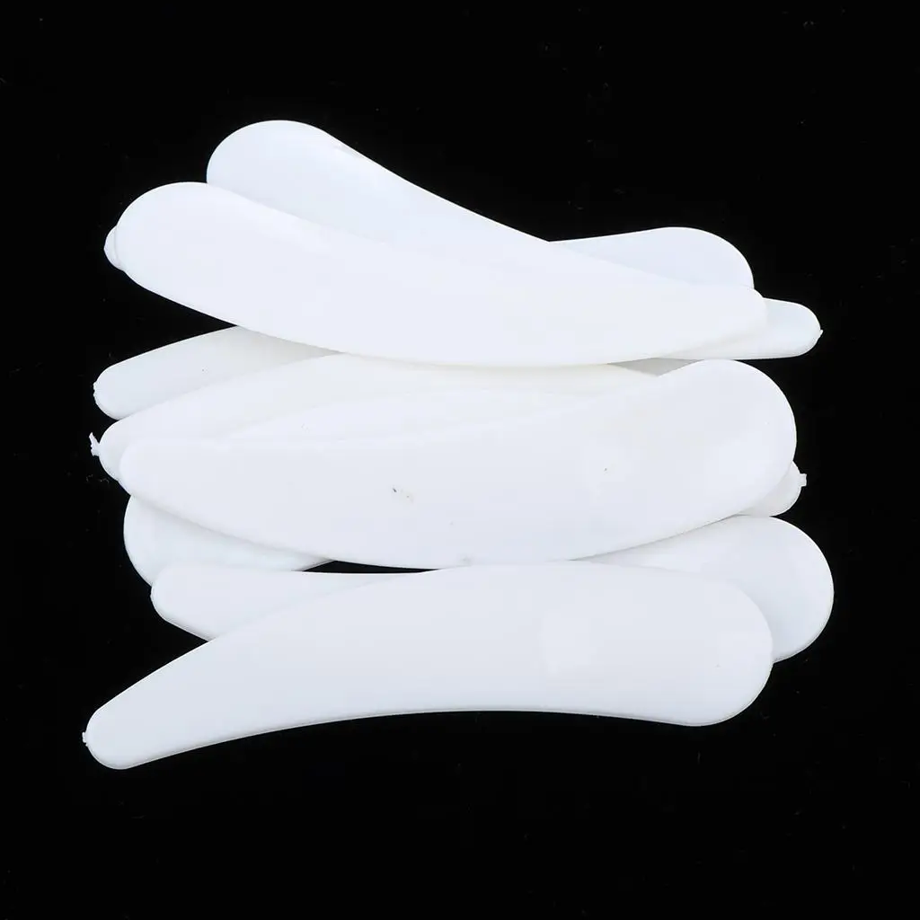 Mini spatule applicateur de masque de maquillage au poulet, cuillère cosmétique, pipp-up compte-gouttes liquide pour Assad, échantillonnage, transfert, 10 pièces