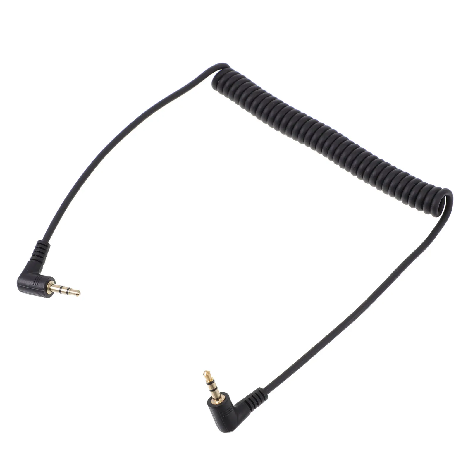 

1pc 3.5Mm Male Auxiliary Aux Cord Stereo Spring Design For Sound Transmission Audio Aux Cable Cable