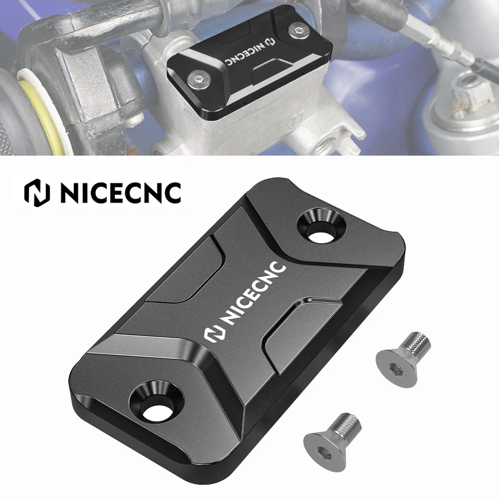 

For Yamaha YZ250F YZ65 YZ 85 250 125 YZ450F WR450F WR250F YZ426F WR426F Brake Fluid Reservoir Pump Cap Cover NICECNC Accessories