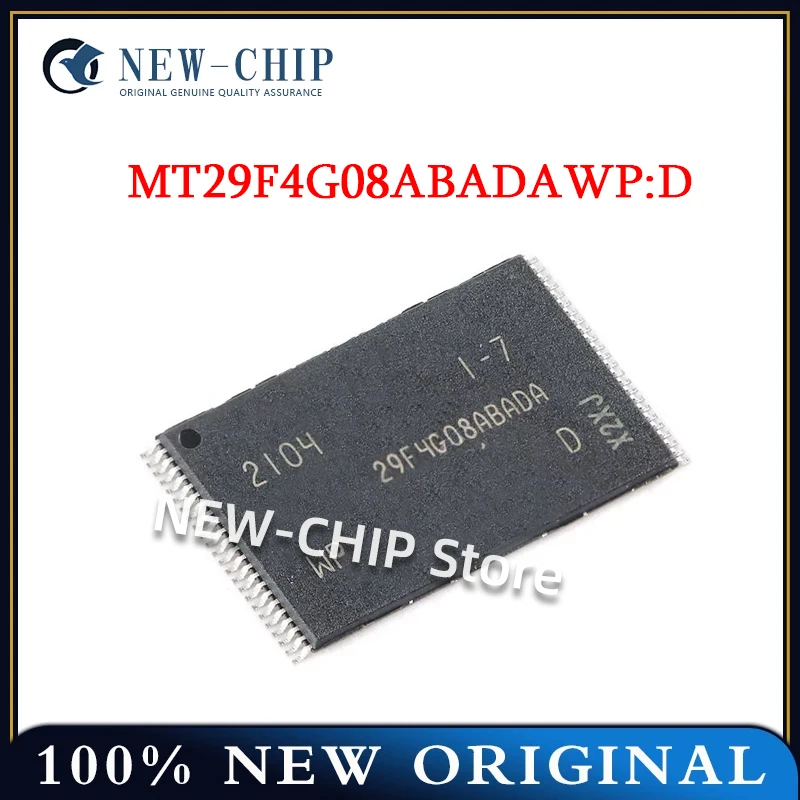 

2PCS-50PCS/LOT MT29F4G08ABADAWP:D 29F4G08ABADA TSOP-48 4Gb New original