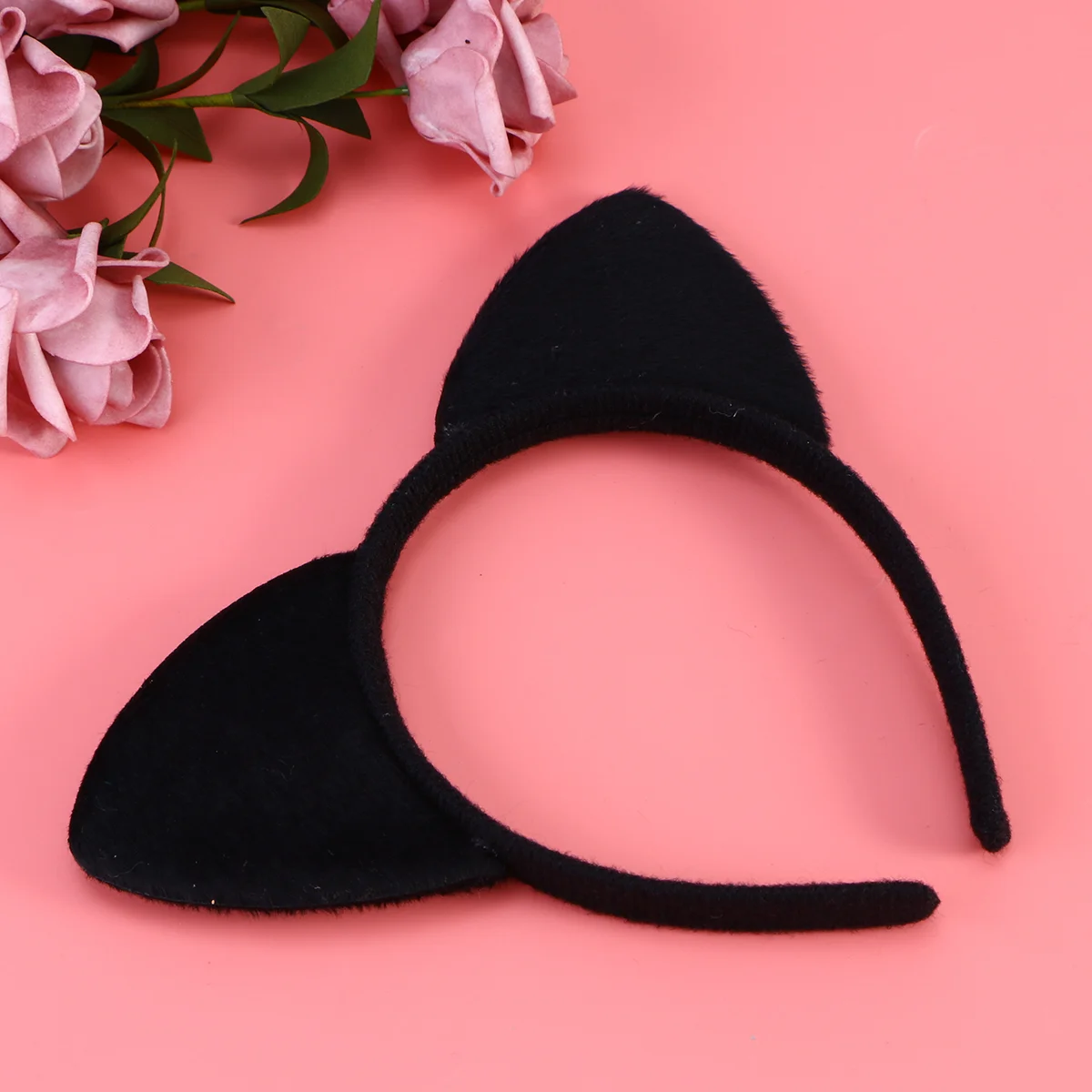 3Pcs Kids Cat Ears Headband Bow Ties Tail Set Party Cosplay Costume (Black and White) cat cosplay cat cosplay set