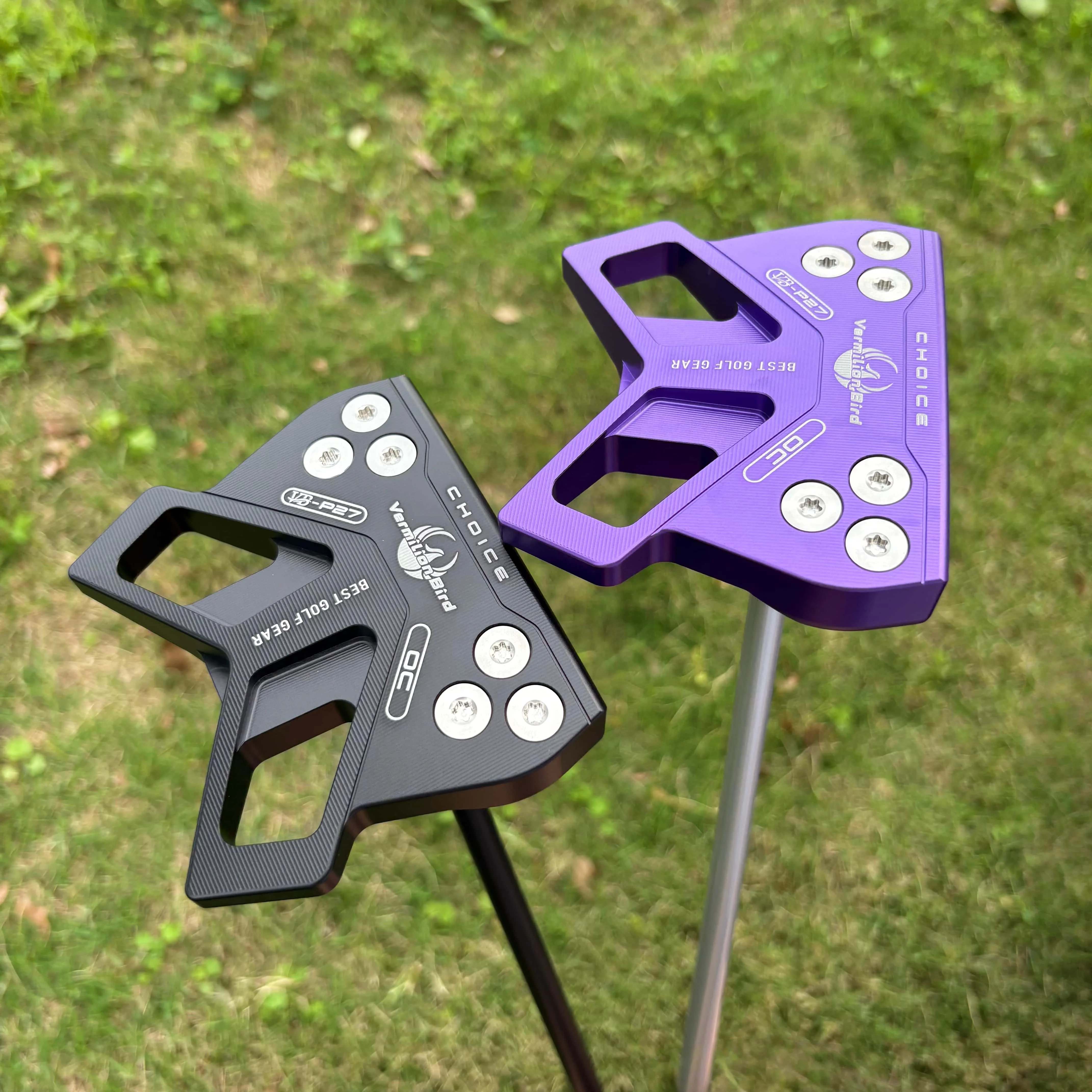 GOLF Putter Mallet Putter for Men Center Shafted High MOI Golf Putter Club with 6 Adjustable Weight Ports Precision Milled Face