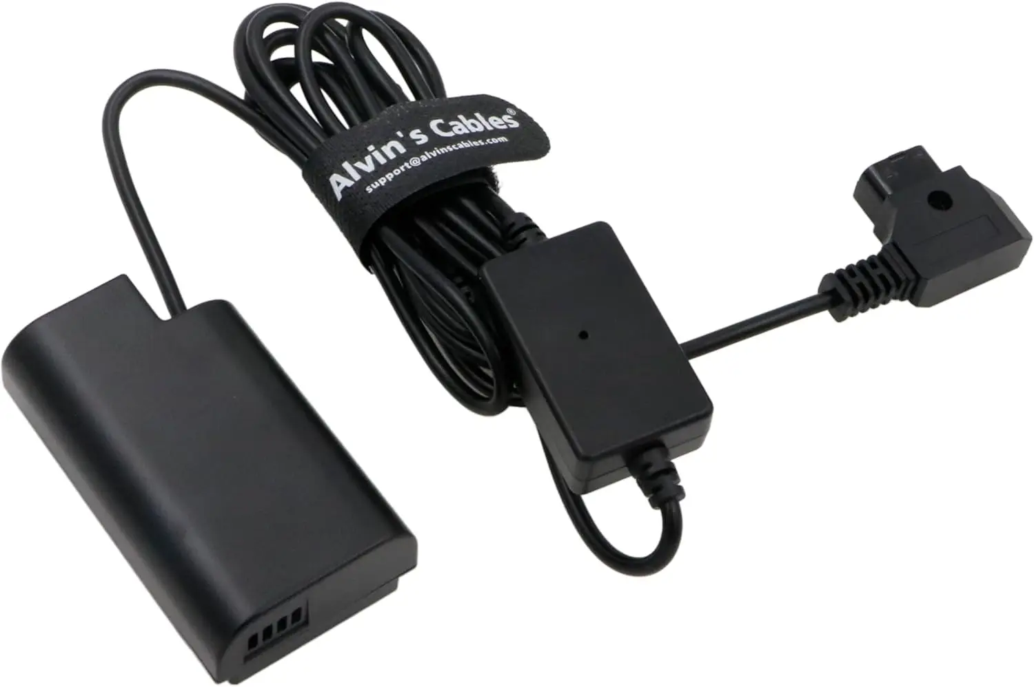 Alvin’s Cables DMW-DCC16 DMW-BLJ31 Dummy Battery to D-tap DC Coupler Power Cable for Panasonic Lumix S1 S1M S1R S1RM S1H Mirrorl 4