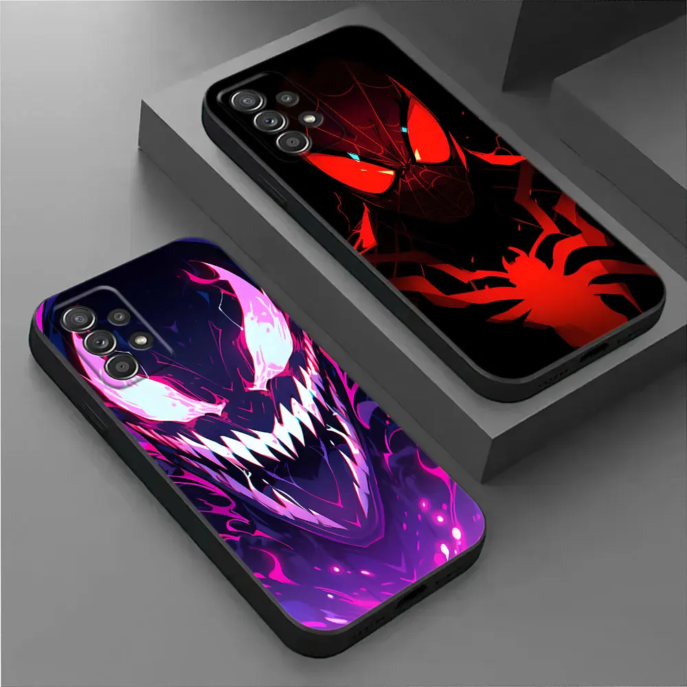 

Marvel Venom Spiderman Art Phone Case For Samsung Galaxy A17 A57 A37 A07 A55 A54 A34 A35 A25 A15 A56 A36 A26 A16 A06 Cover Shell