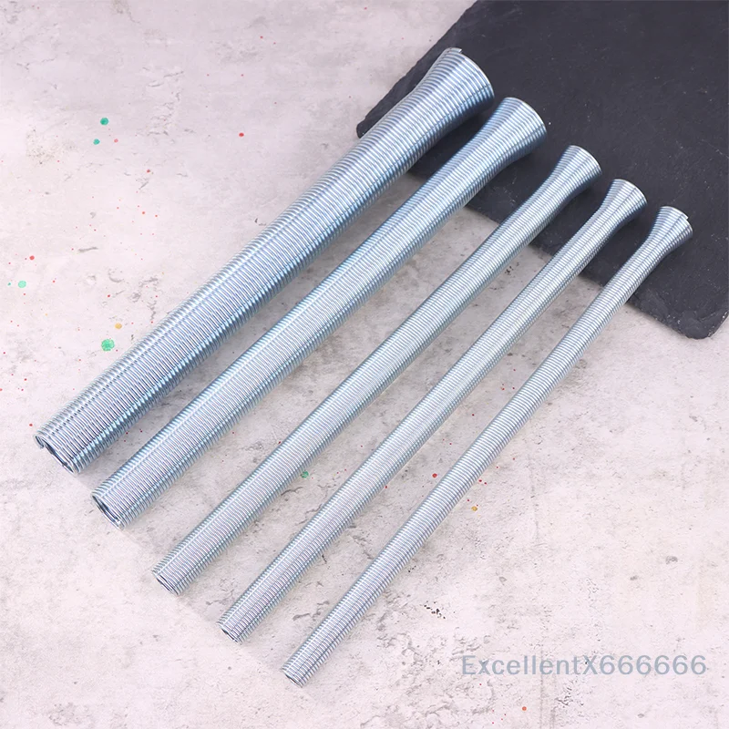 5Pcs/Set For O.D. 1/4" To 5/8" Pipes Bender Outside Style Spring Copper Tube Benders CT-102-L Bending Line Pipe