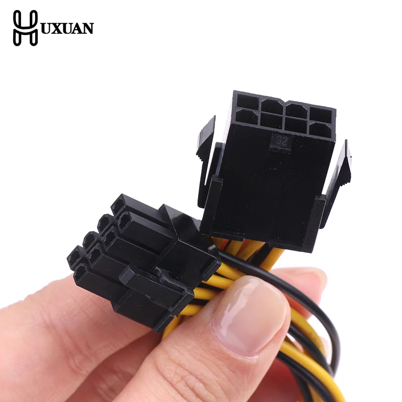 Adapter PCI-E CPU EPS 8 Pin To Dual 8P Power Splitter Graphics Card For Mining Farm Video Card Gpu
