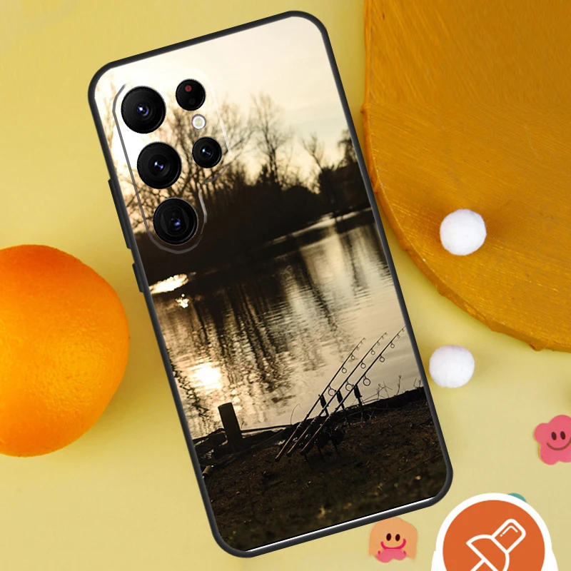 Carp Fishing Fish Case For Samsung Galaxy S23 S22 Ultra S20 FE Note 10 20 S8 S9 S10 Plus S21 FE Back Cover