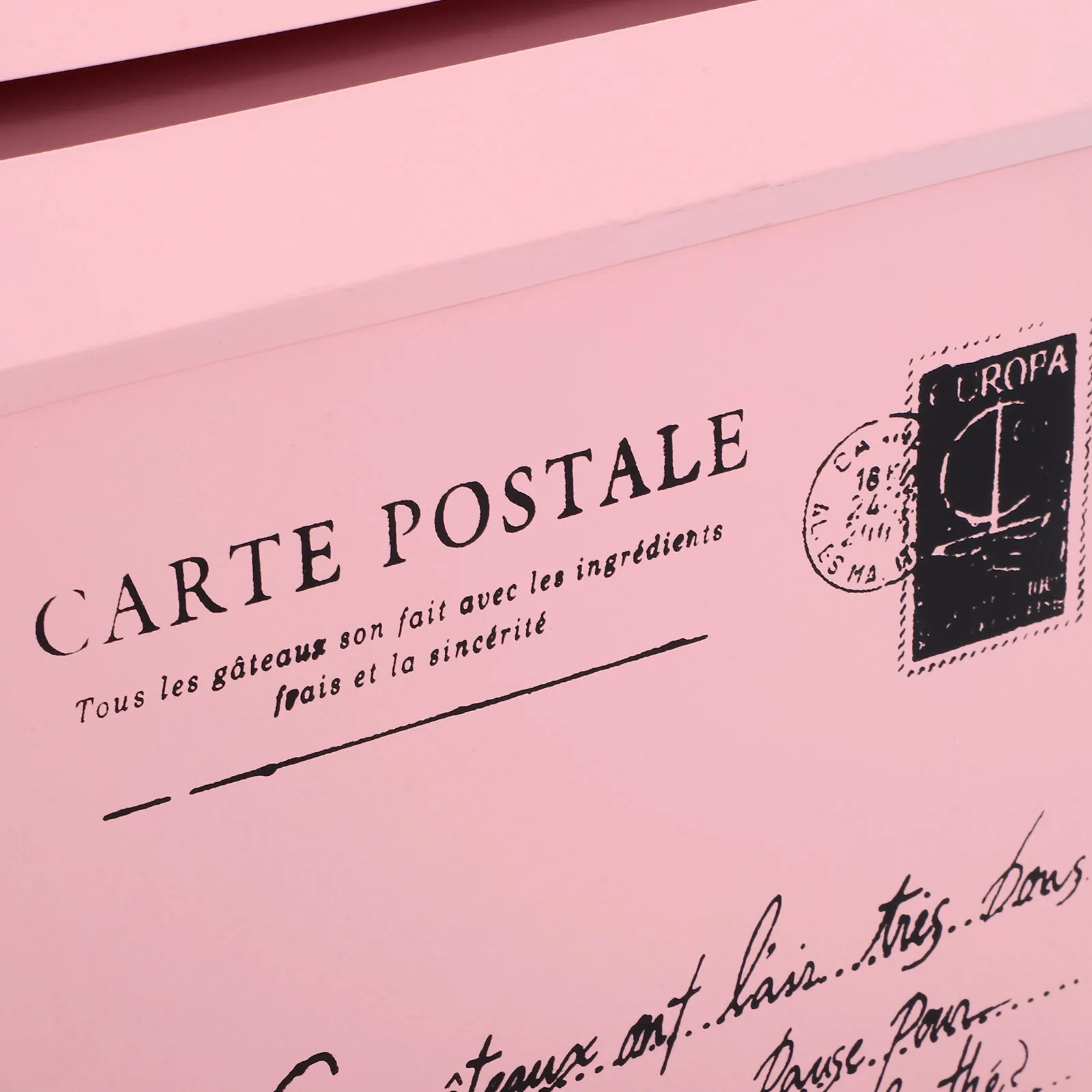 

1pc Suggestion Wall Mounted Mailbox For Outside Vintage Post Suggestion Box Box Home Office Metal Letter Organizer