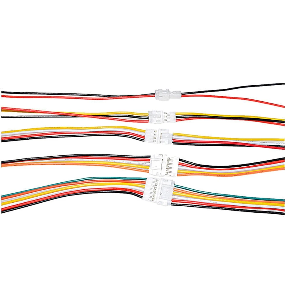 10/50Pairs JST PH 2.0 Connector Female Male Connecting Plug With 100mm Terminal Connector Wire Cable 2p 3p 4p 5p 6Pin