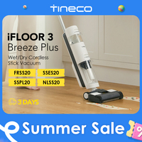Tineco iFLOOR 3 Breeze Plus Wet Dry Vacuum Cordless Floor Cleaner and Mop One-Step Cleaning for Hard Floors