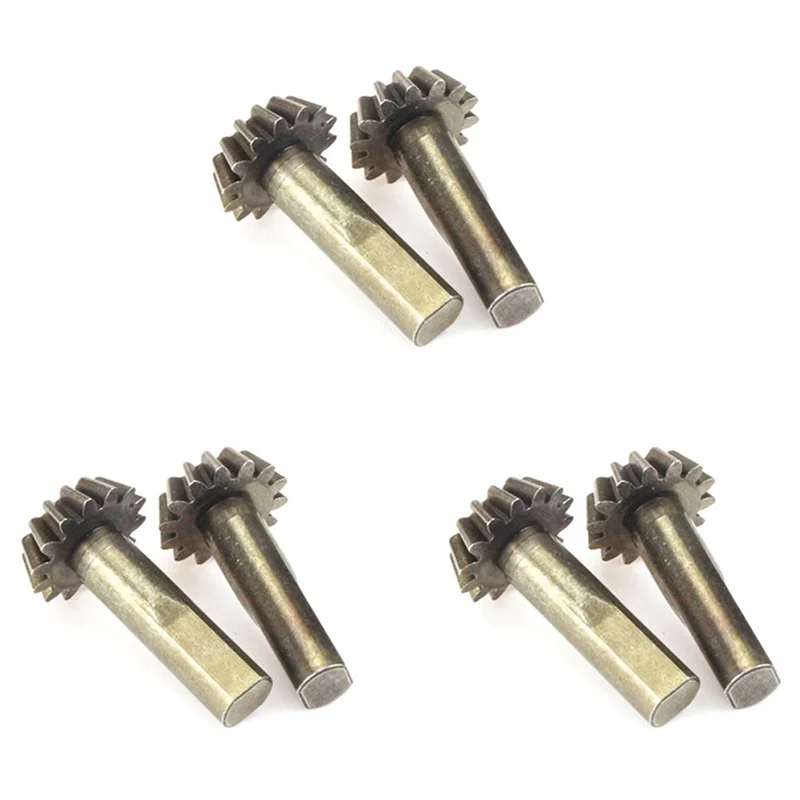 Engrenage conique en métal K949-43, pour Wltoys 104001 K949 1/10 RC, pièces de mise à niveau de voiture, accessoires de rechange, AS96-6Pcs