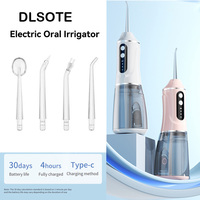 Oral Irrigator 3 Cleaning Modes Portable Rechargeable Waterproof IP65 Dental Water FlosserTeeth Whitening Jet Floss 380ML