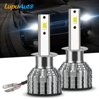 ﻿ Lupuauto 2 Pcs H1 9005 HB3 9006 HB4 Canbus 6500K 80W Car Auto Headlamp H11 Led Lights H4 H7 LED Car Headlight 20000LM