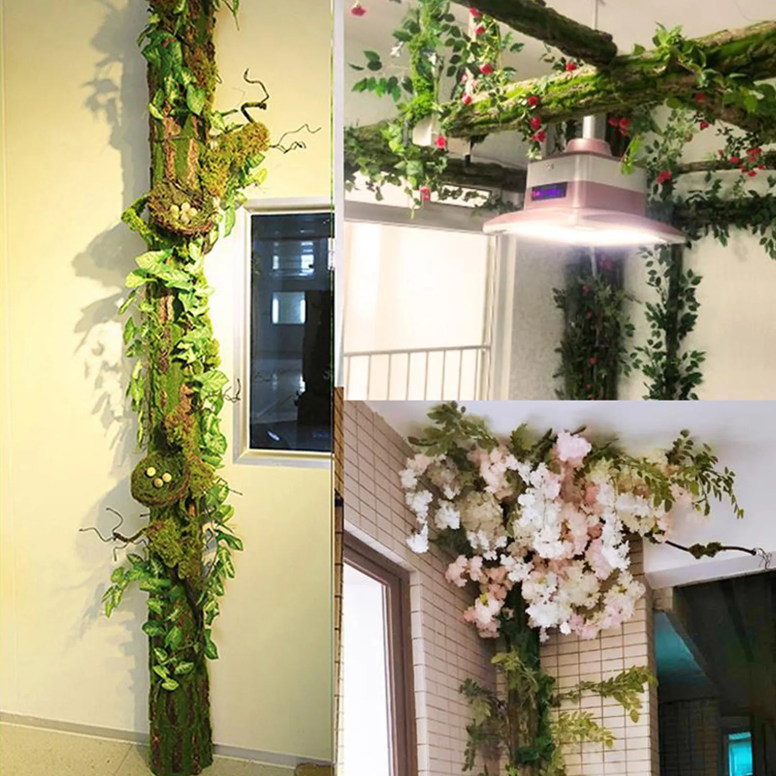 

Набор из 1 шт. искусственной коры, устойчивой к погодным условиям, легко режется, универсальный, зеленый, для создания атмосферы, для дома, сада, стен, DIY декора