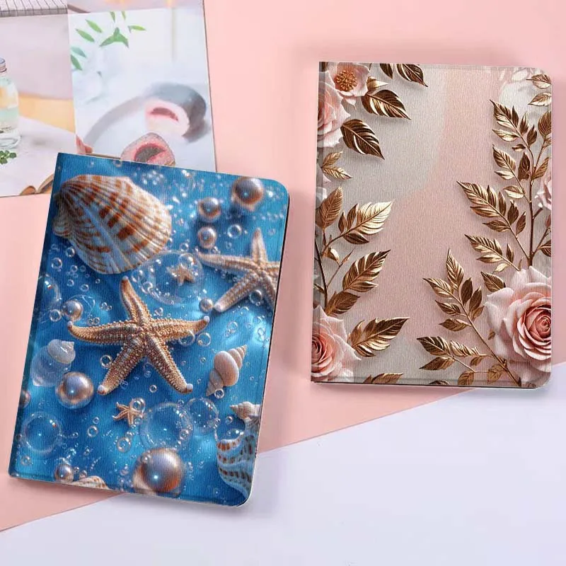 

Flower Luxury Starfish Gift For Xiaoxin Lenovo Tab Pad K11 K10 M10 P11 3rd Plus Pro Legion Y700 Y900 Gen4 2 Tablet Case