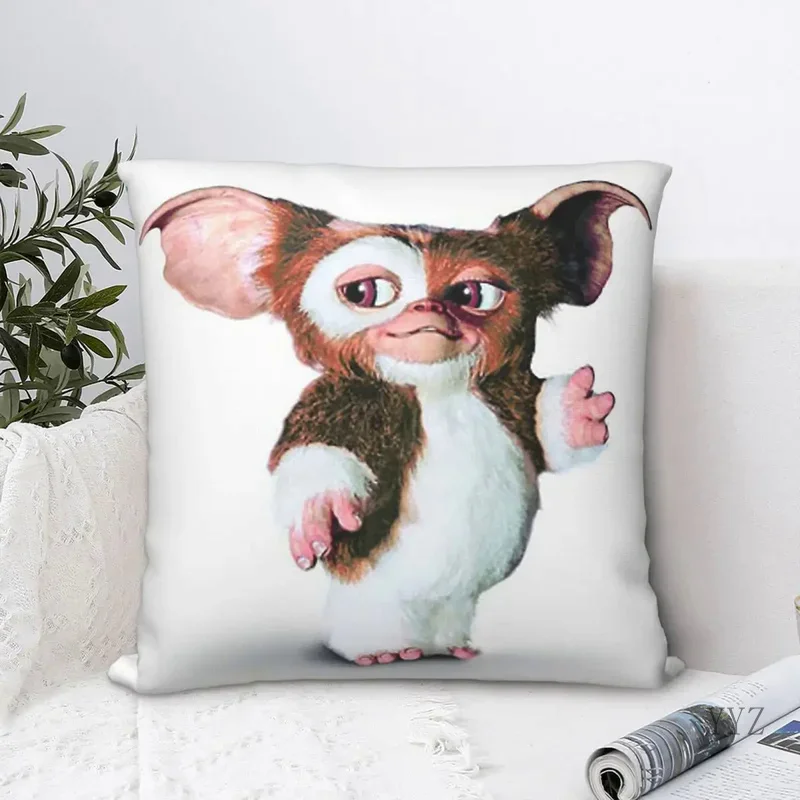 Gremlins Gizmo The Mogwai Hug Pillowcase Backpack Cushions Home DIY Printed Chair Throw Pillow Case Decorative