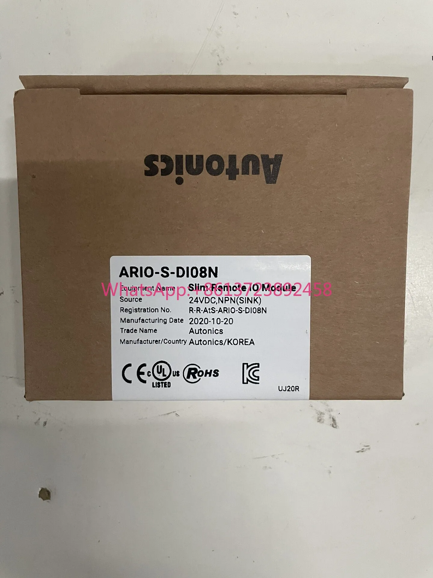 

AUTONIX Remote ARIO Module, ARIO-S-DI08N, 8 Channels, NPN Output