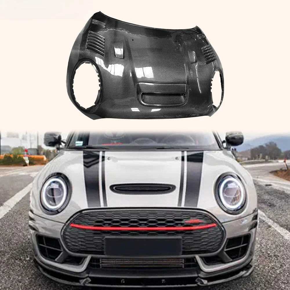 

For Mini Clubman F54 15-24 6Dr Carbon Fiber JW Style Front Vented Cooling Hood