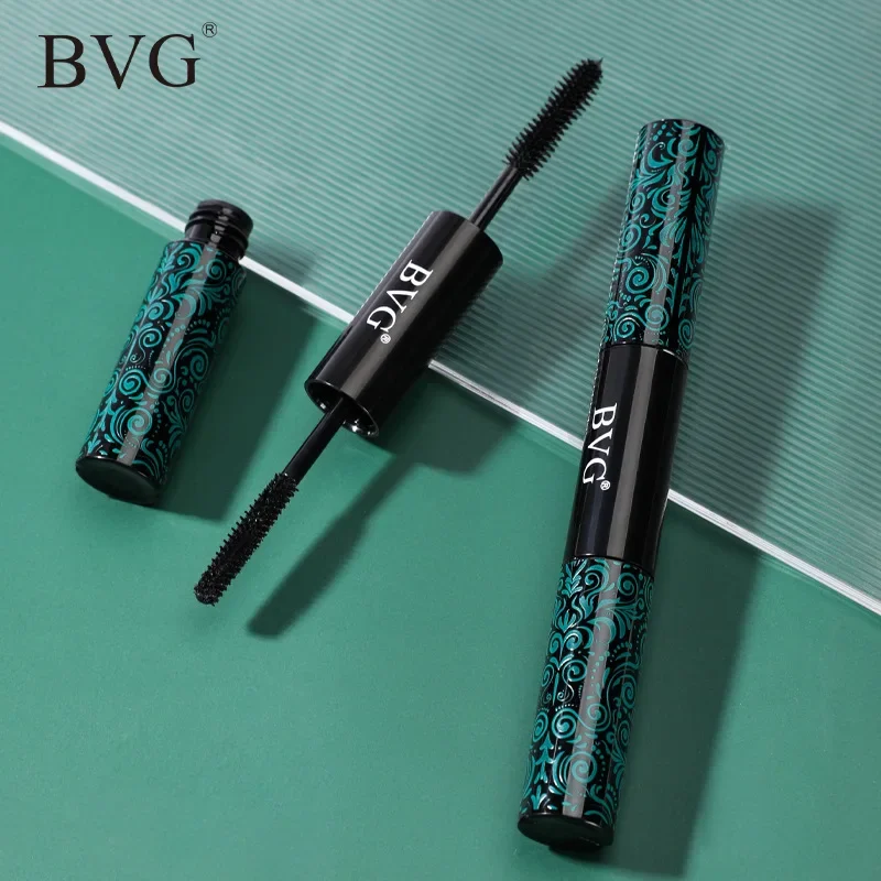 Nieuwe Dubbele Kop Mascara Natuurlijke Krullende Slanke Verlengt Wimpers Gladde Textuur Waterdichte Langdurige Nieuwe 2 In 1 Mascara 12G