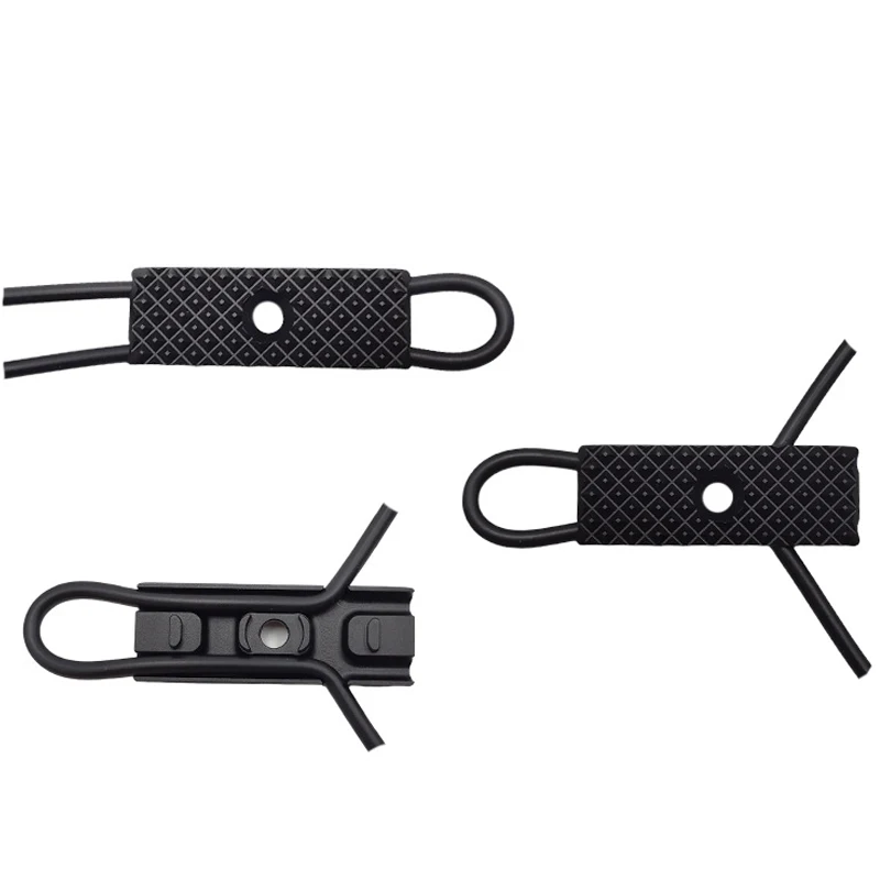 Military Metal CNC airsoft attachments M-Lok Wire Guide System Airsoft Weapon Rail Handguard Fixed Accessory