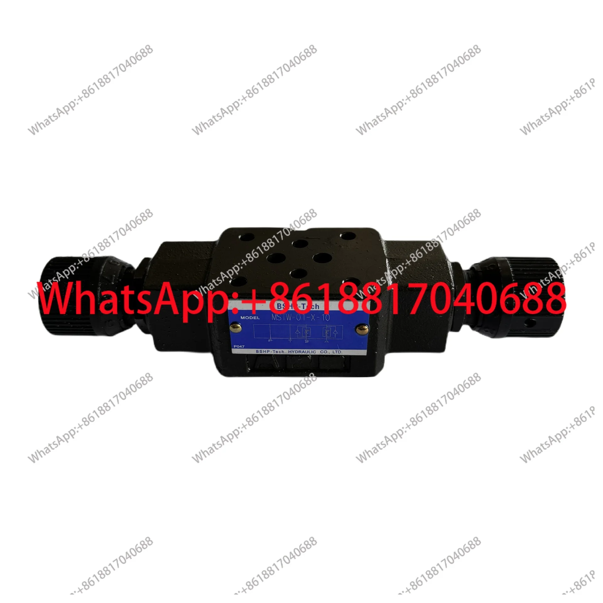 Stacked one-way temperature compensation throttle valve MSTW-01 MSTW-03 Stacked valve high pressure