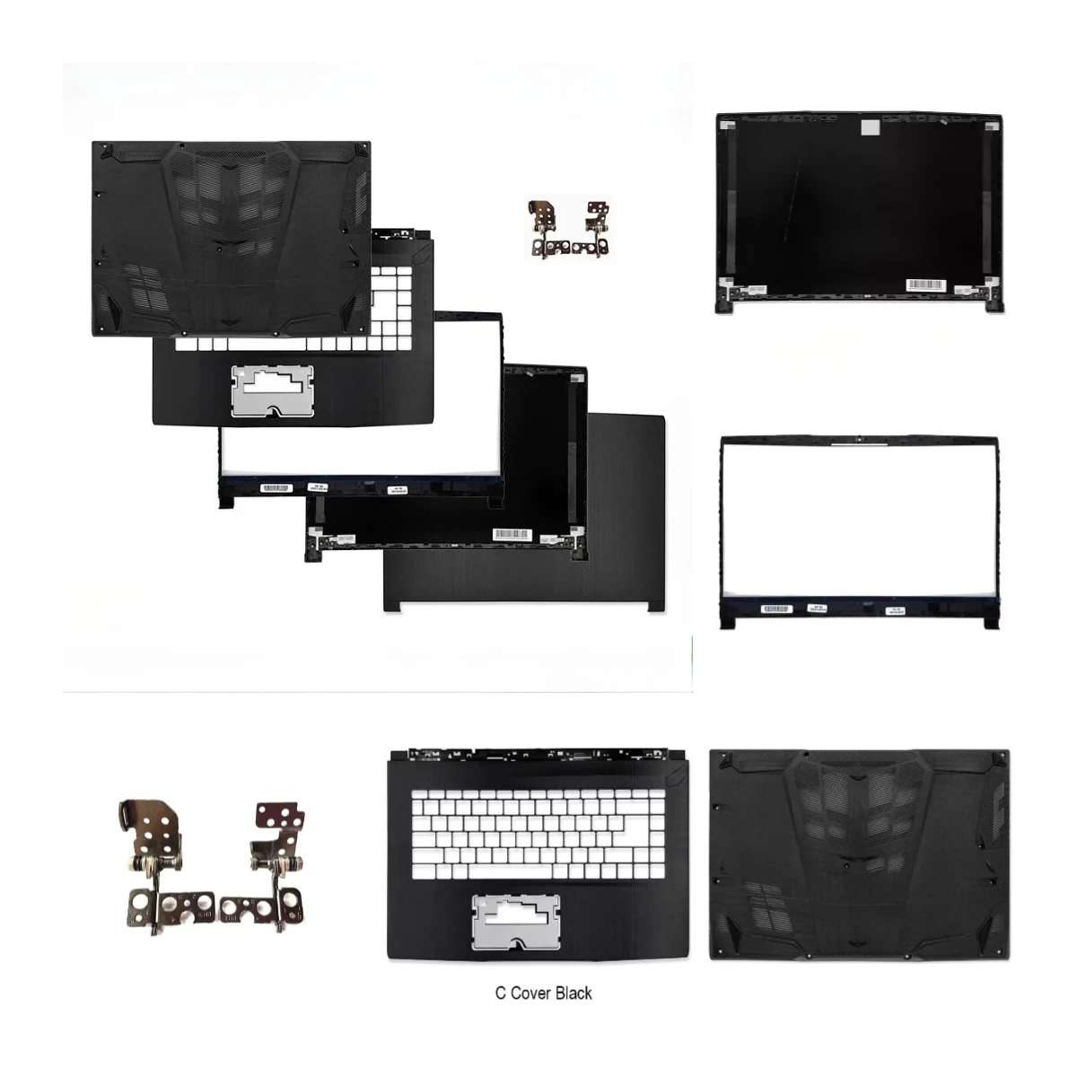 NEW For GF65 Thin GF65VR 9SE 9SD 9SEXR MS-16W1 MS-16W2 LCD Back Cover/Front Bezel/Palmrest/Bottom Case Hinges Housing Cover