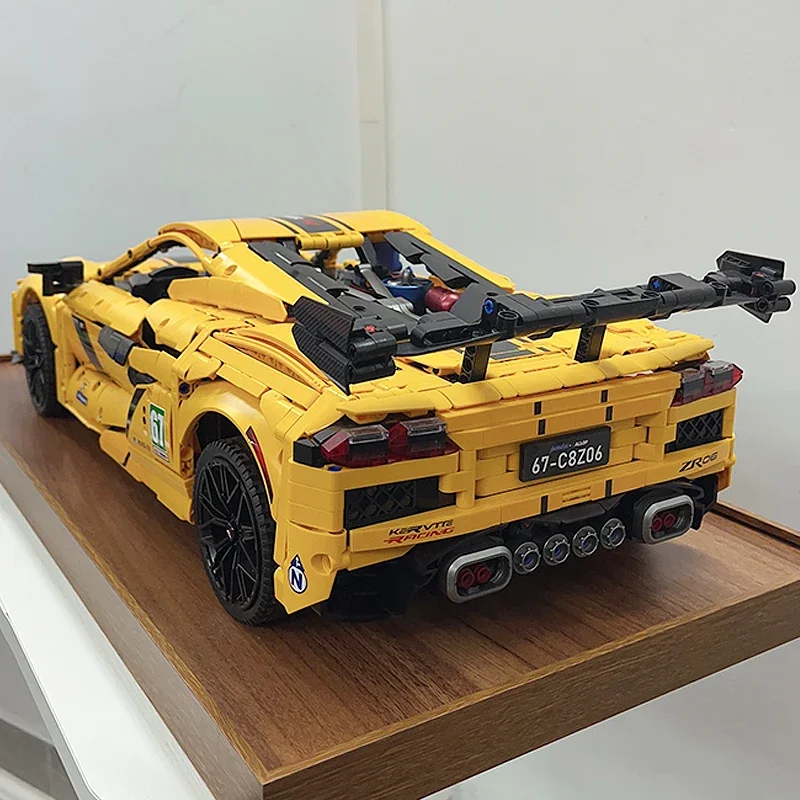 GULY 10622 MOC Technical Kervtte Super Sports Car Hypercar Model Building Blocks Puzzle Educational Toy Christmas Gifts For Kids