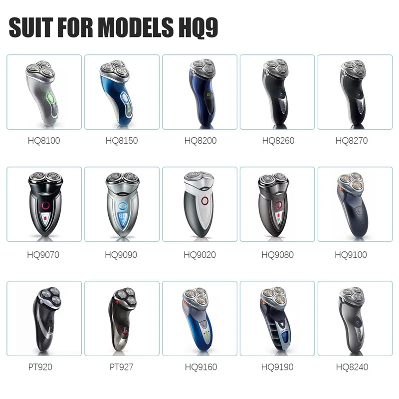 HOT HQ9 wymienne ostrza głowicy golarki do Philips Norelco HQ9 HQ9070 HQ9080 HQ8240/8260 PT920 8140XL 8150XL 8170XL