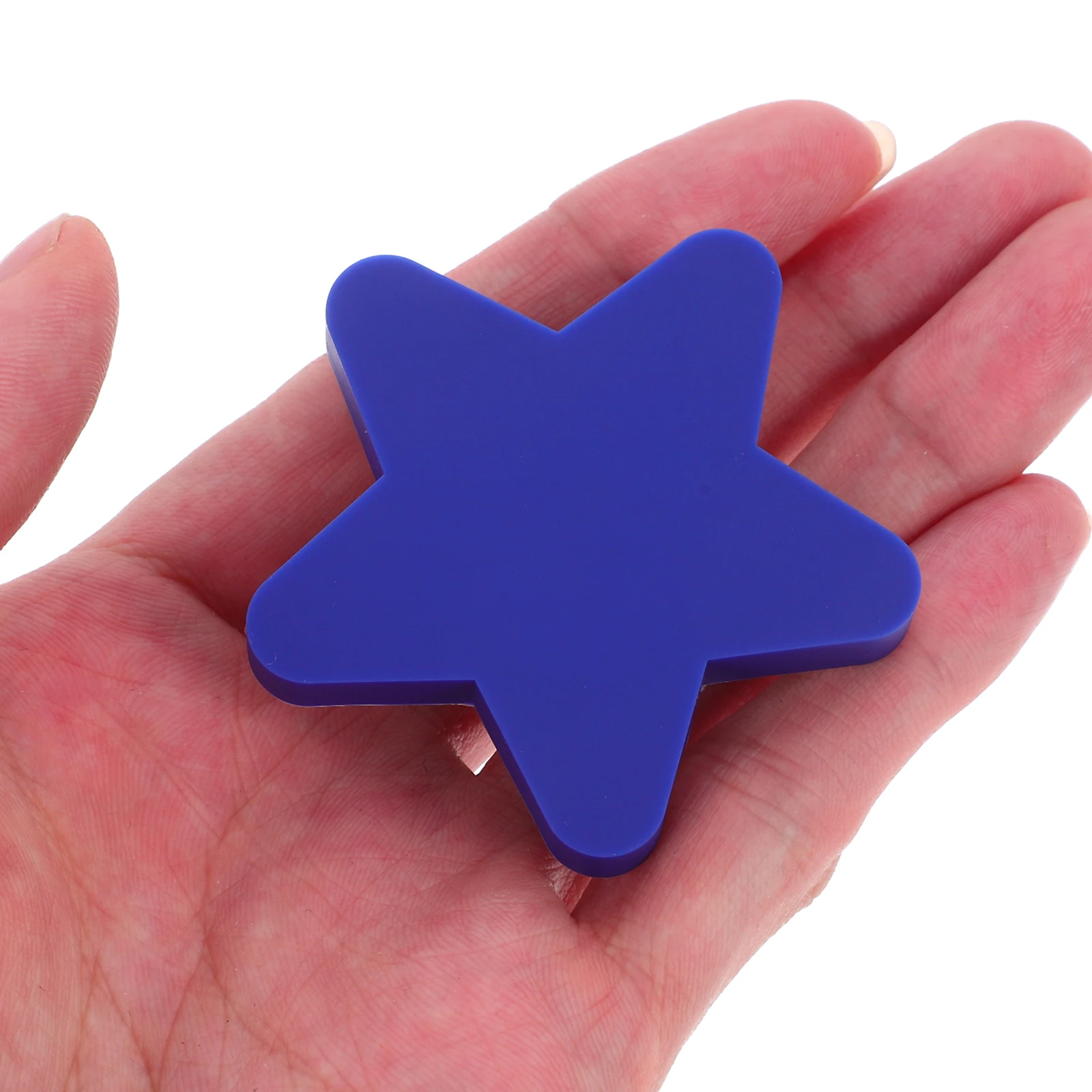 

6Pcs Star Shaped Drawer Pulls for Kids Furniture Soft Versatile Use in Wardrobes Cabinets Nursery Decor