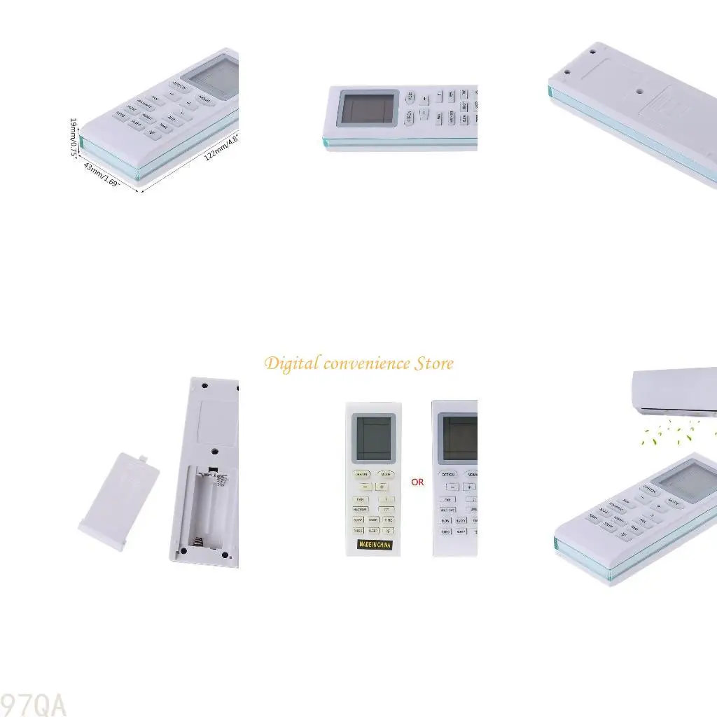 

97QA For Gree YBOF YB1FA YB1F2 YBOF2 Replacement Remote Control