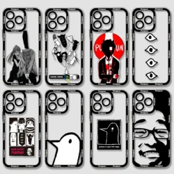 Goodnight Punpun Hot Comics Phone Case For iPhone 16 15 14 13 12 11 Pro Max XS X XR 7 8 SE Matte Funda Cover