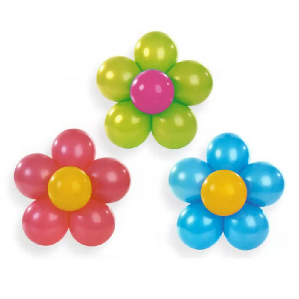 1/2/3PCS Flower Clip Practical Balloons Decoration Plastic Birthday Wedding Party Background Home Accessories Tools Plum Clip