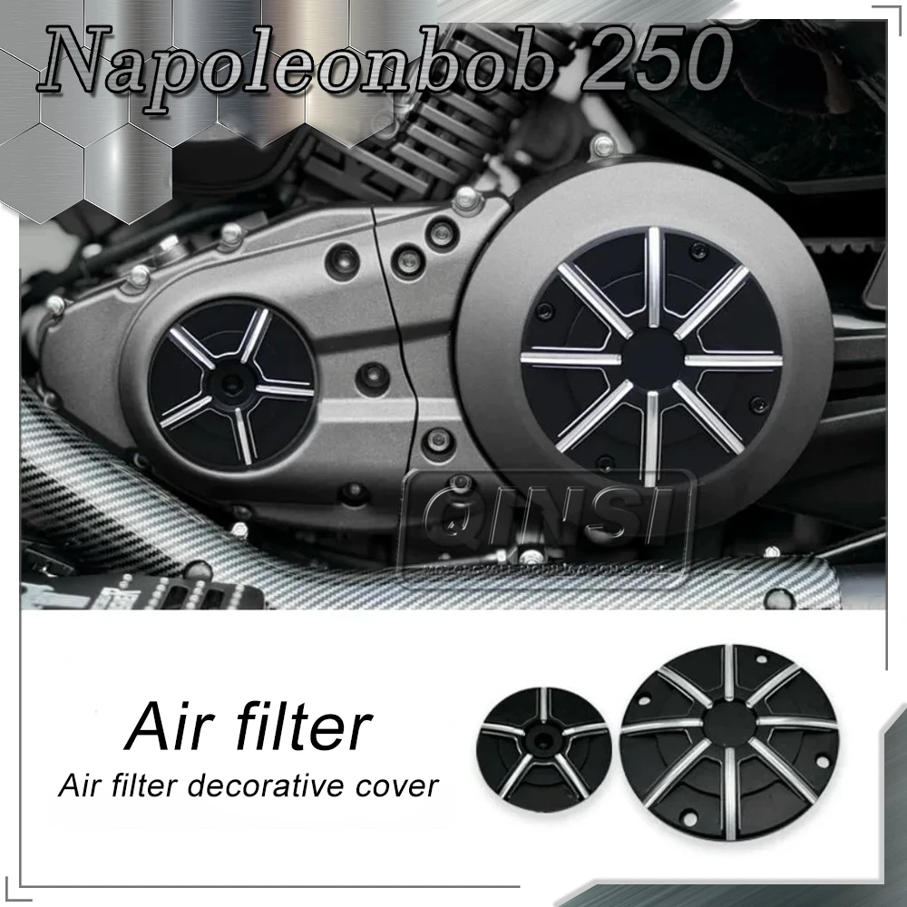 For BENDA Napoleon Bob 250 Transparent Air Filter Decorative Cover Air Filter Element Air Filter Waterproof