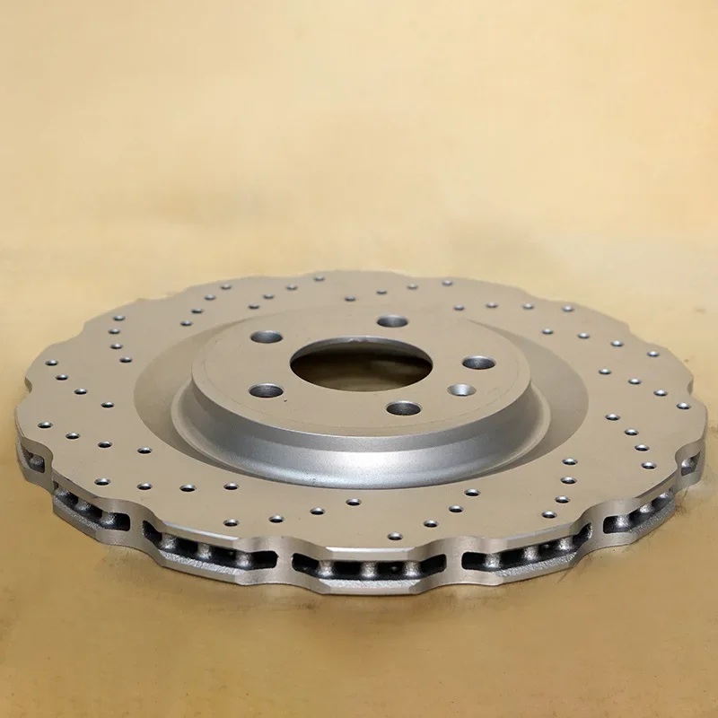 

Popular Hot sell4G0615301E/4G0615601 Front and Rear 390mm 356mm Brake Disc for Audi A6 Avant C7 RS6 Wave Disc