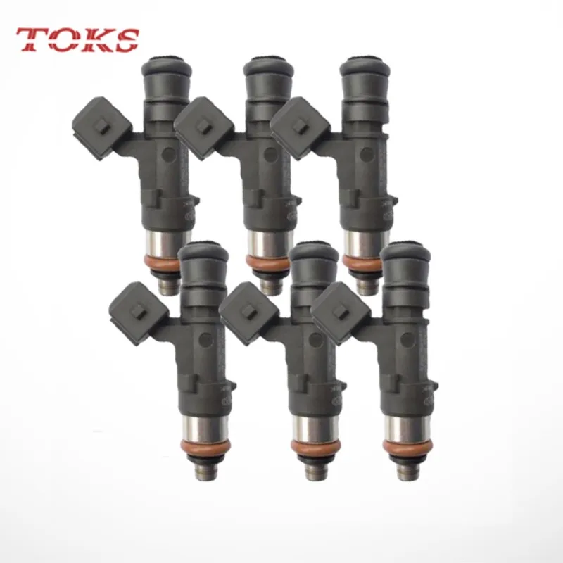 

6X Fuel Injector Nozzle 0280158097 Bico For Chevrolet Epic 2.0 24v 143cv 105kw x20d12008-2009 High Performance 96486983