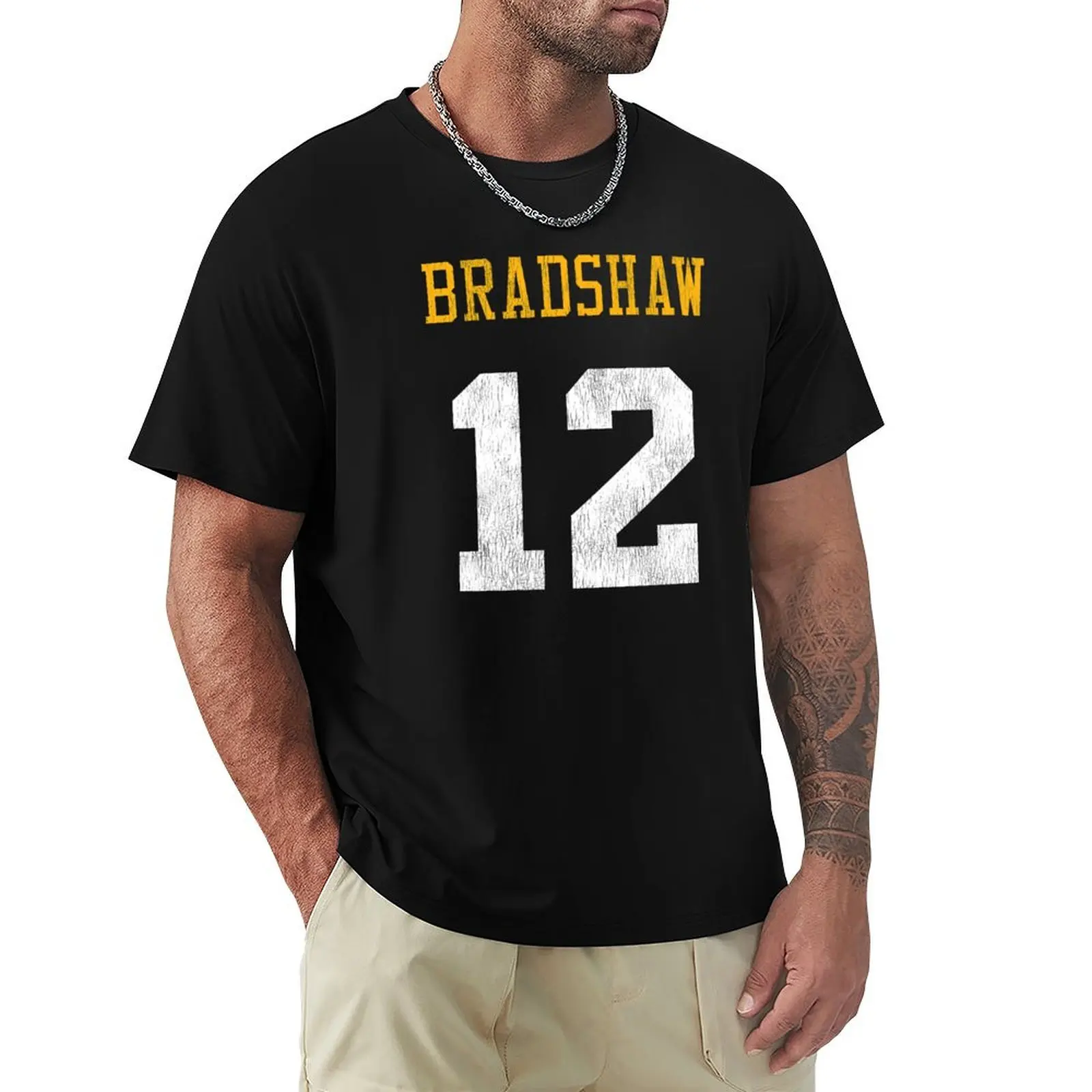 

Bradshaw T-Shirt summer tops anime stuff anime figures mens t shirts