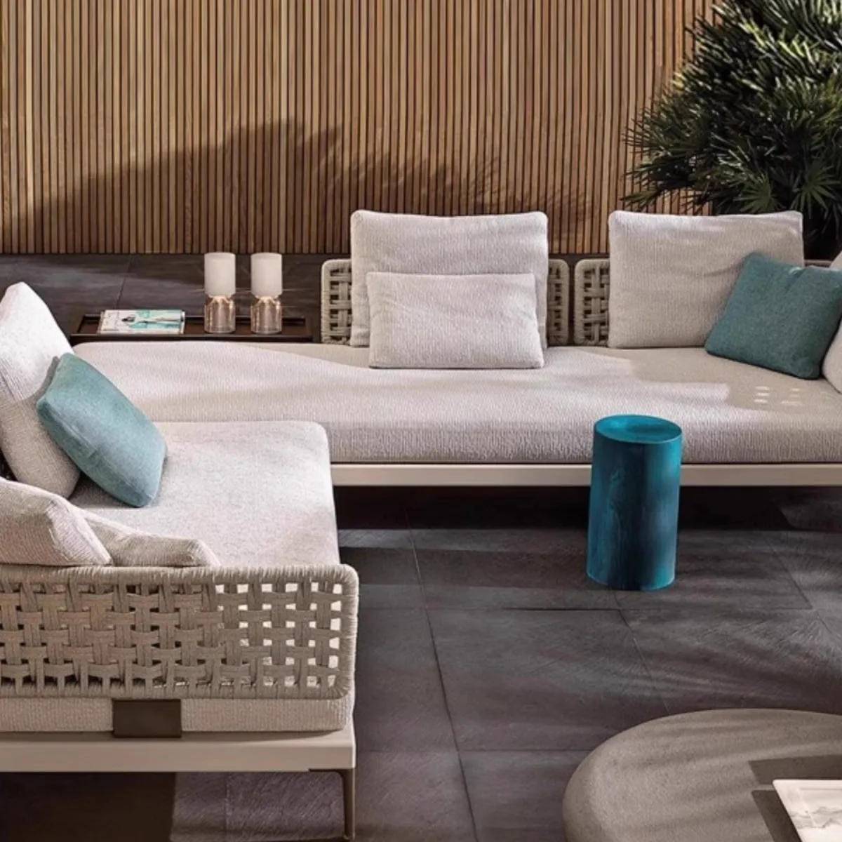 

Outdoor rattan sofa patio balcony leisure garden villa hotel open air