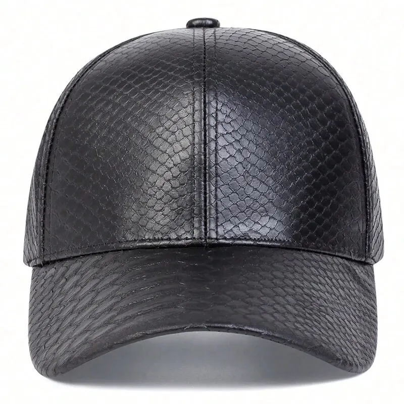 Unisex Crocodile Skin Personality Baseball Caps Spring and Autumn Outdoor Adjustable Casual Hats Sunscreen Hat