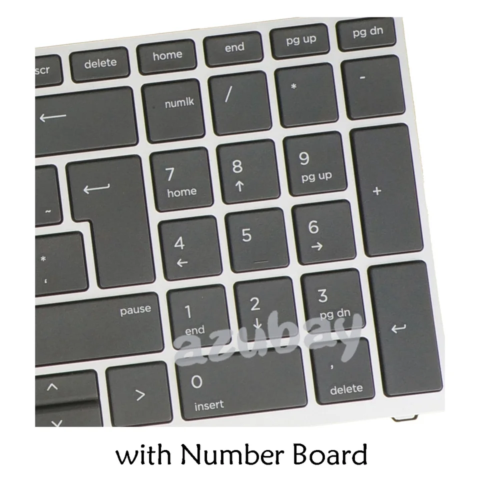 Backlit Laptop Keyboard for HP Probook 650 G4 G5, 450 G5, 455 G5