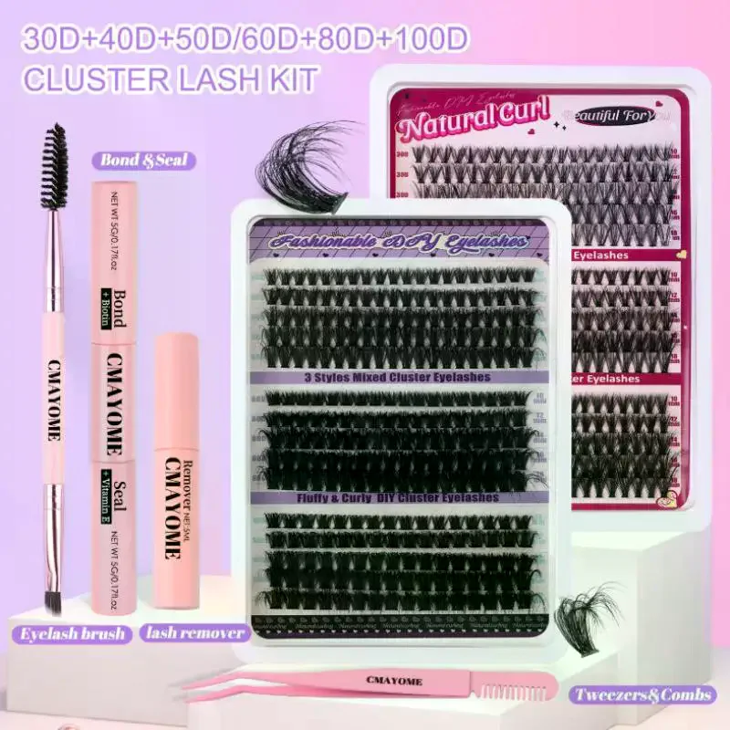 Eyelash Extension Volume Lashes - Individual Lashes Kit Eyelash Extension Set
